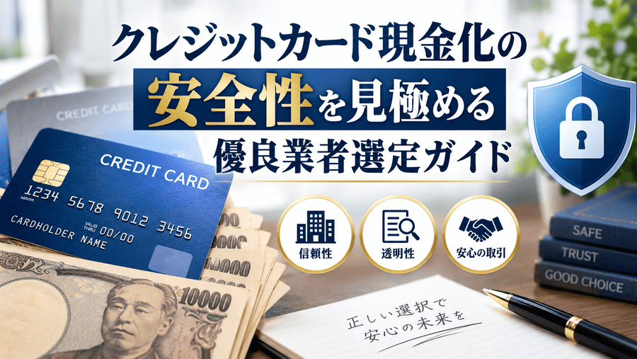 クレジットカード現金化 安全